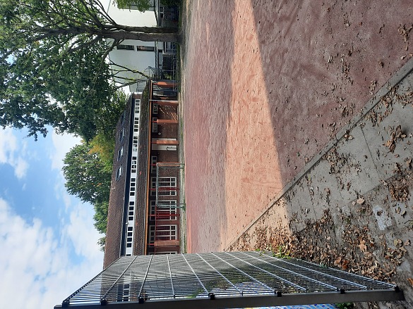 Hier ist ein Bild des Fußballplatzes zu sehen.