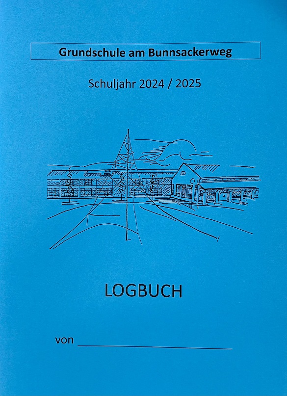 Auf diesem Bild ist das schulinterne Hausaufgabenbuch zu sehen.